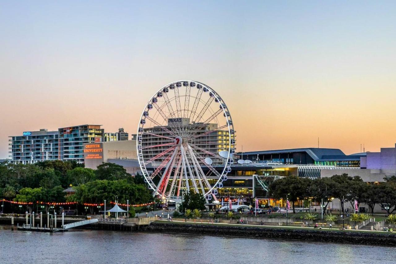 Amazing River View - 3 Bedroom Apartment - Brisbane Cbd - Netflix - Fast Wifi - Carpark Exterior photo